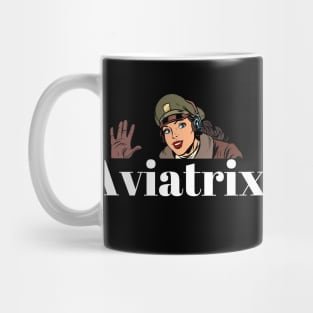 Aviatrix Vintage Mug